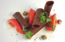 Cioccolato: i paccheri di Daniel Facen (Ristorante Anteprima – Chiuduno, Bergamo)