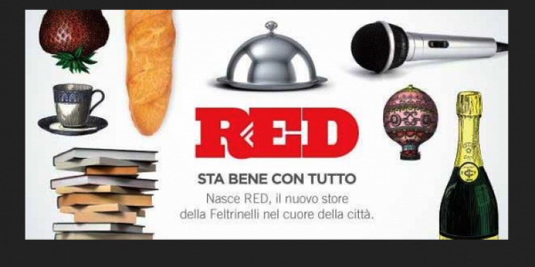 A Roma apre Red, nuovo format delle librerie Feltrinelli