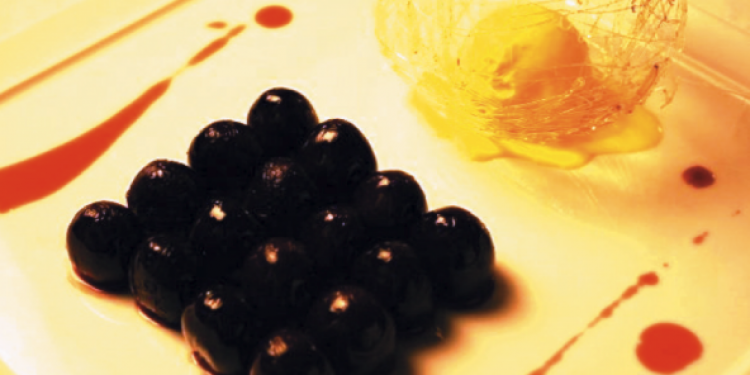 Zuppa di ciliegie di Vignola per il Lambrusco Vigneto Cialdini di Cleto Chiarli