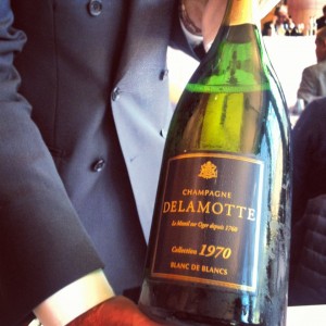 Delamotte champagne 1970