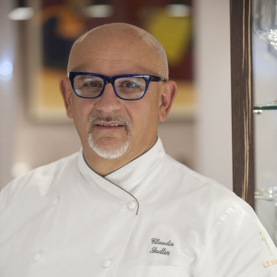Lo chef Claudio Sadler, 1 stella Michelin