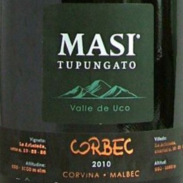 Masi Tupungato Corbec 2010