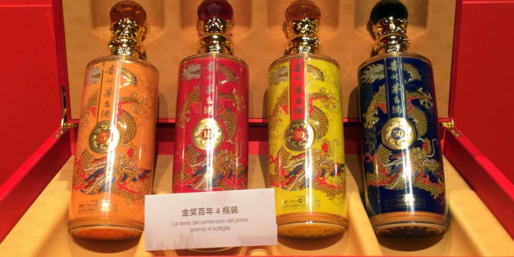 Al liquore cinese Moutai l’oro Expo 100 anni fa