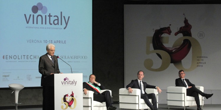 Il Presidente Mattarella inaugura il 50esimo Vinitaly