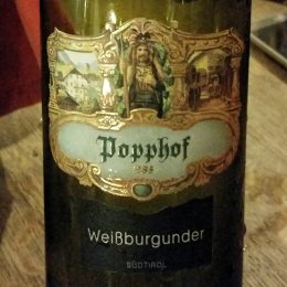 Weissburgunder 2014 Popphof