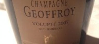 Champagne Volupté 2007 Geoffroy