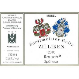 Rausch Spätlese Mosel 2003 Forstmeister Geltz-Zilliken