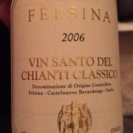 Vin Santo del Chianti  Classico 2006 Fèlsina