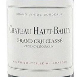 Pessac-Leognan Grand Cru Classé 2012 Château Haut-Bailly