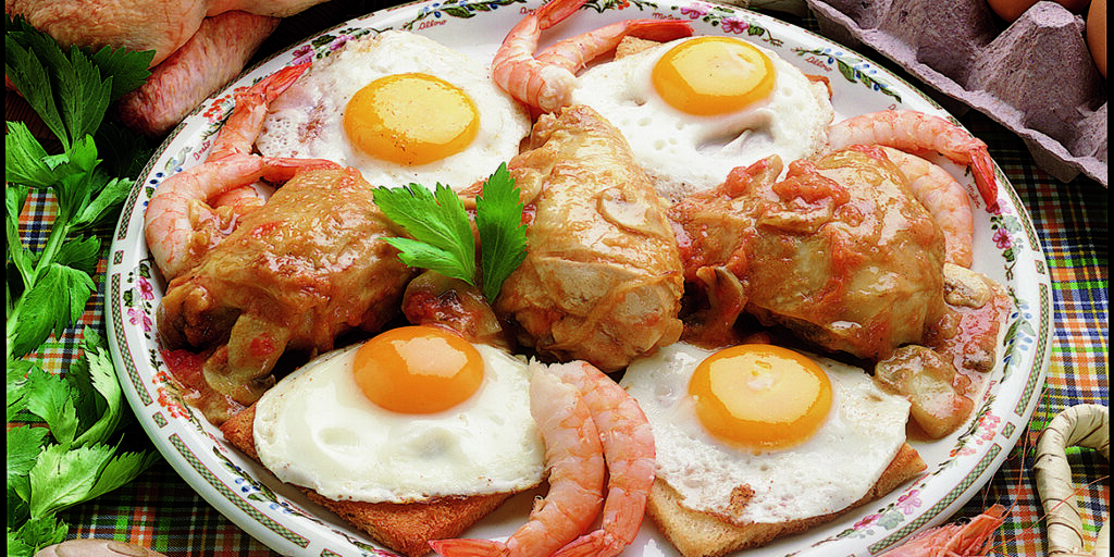 Pollo alla Marengo complesso ma imperiale