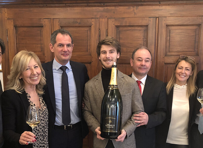 Marchesi di Barolo ha l’esclusiva per Champagne Mailly