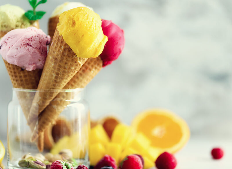 Con gelati e sorbetti è estate tutto l’anno