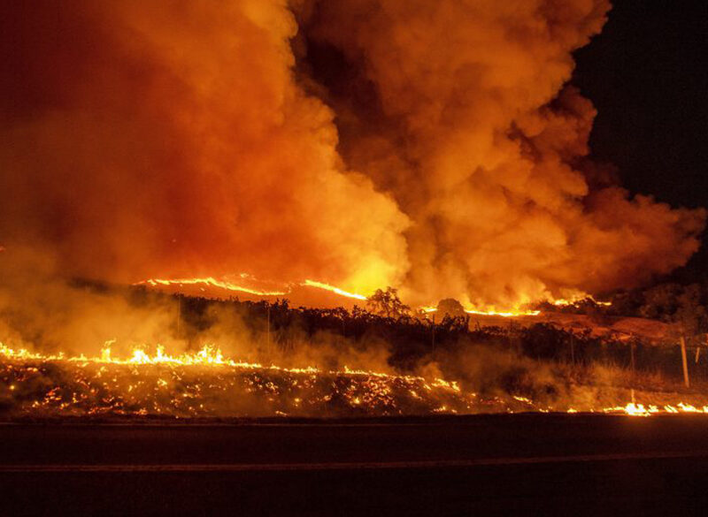 Ancora incendi in California: a fuoco la Sonoma County