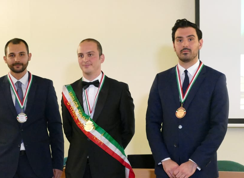 Mattia Cianca è il miglior sommelier d’Italia Aspi 2019