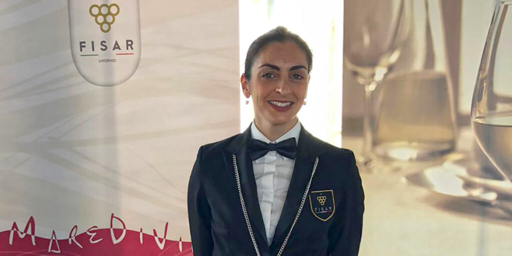 Carlotta Salvini Miglior sommelier d’Italia Fisar 2019