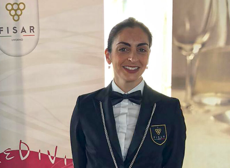 Carlotta Salvini Miglior sommelier d’Italia Fisar 2019