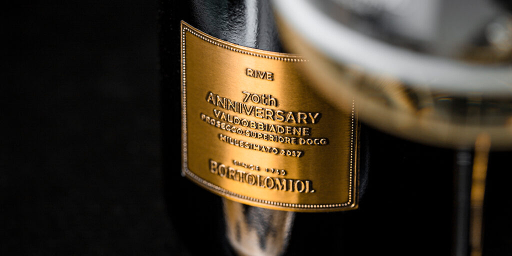 Rive 70th Anniversary Bortolomiol, omaggio all’inventore del Prosecco Brut