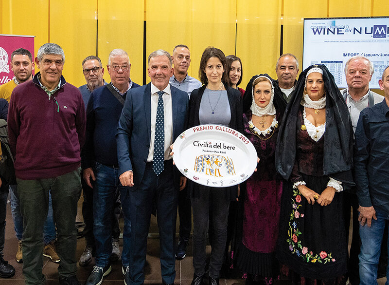 Civiltà del bere riceve il Premio Gallura 2019