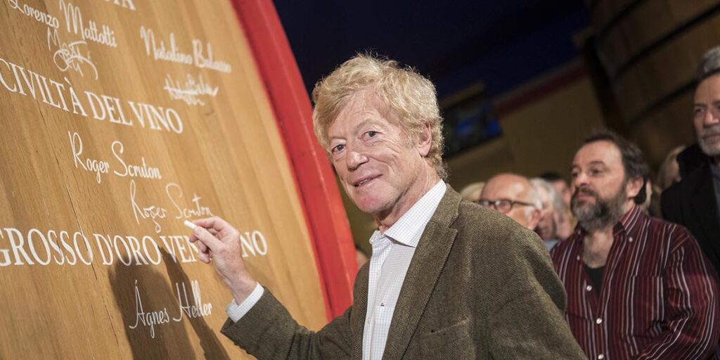 Addio Roger Scruton, premio Masi Civiltà del Vino 2016