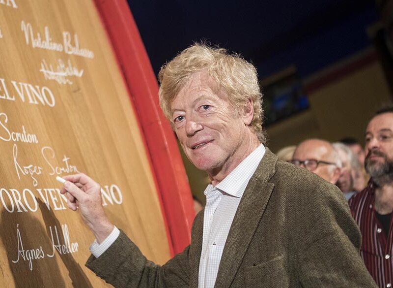 Addio Roger Scruton, premio Masi Civiltà del Vino 2016