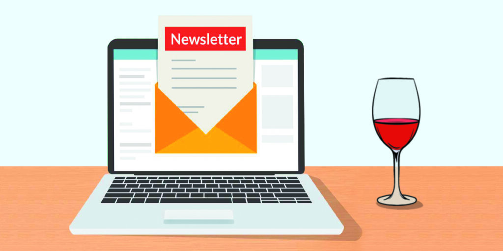 Cinque nuove newsletter per raccontare il nostro mondo del vino