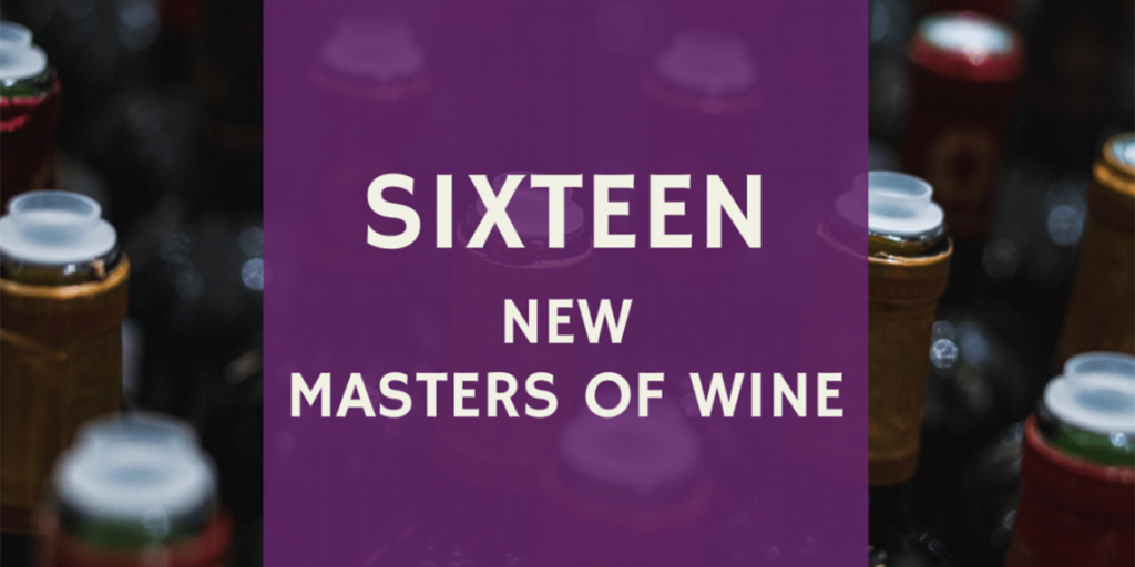 Nominati i 16 nuovi Masters of Wine