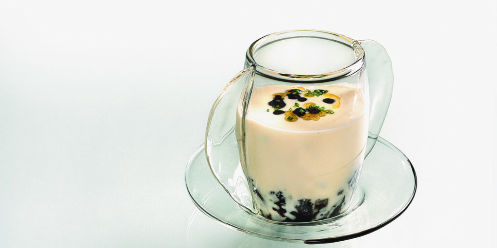 Abbinamenti stellari | Cappuccino al nero di seppia