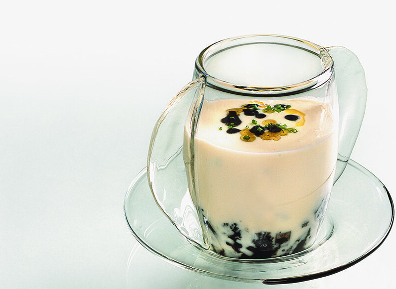 Abbinamenti stellari | Cappuccino al nero di seppia