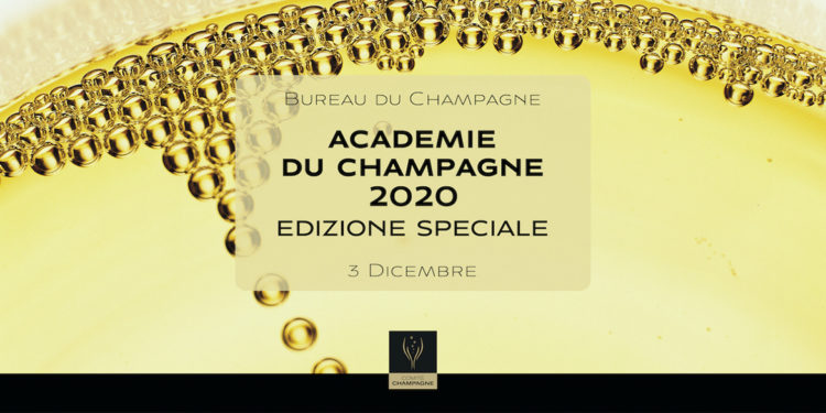 Il 3 dicembre torna (in streaming) l’Académie du Champagne
