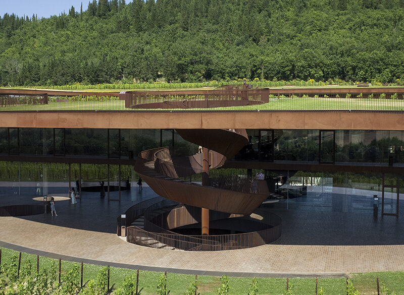 Architetture del vino: Antinori nel Chianti Classico