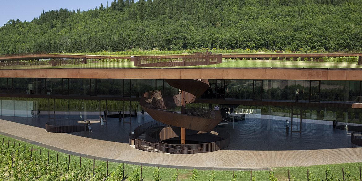 Architetture del vino: Antinori nel Chianti Classico