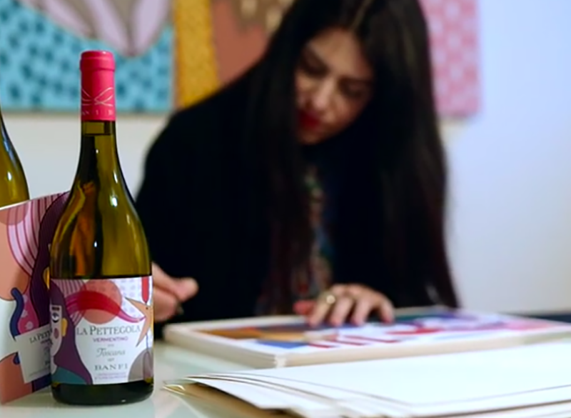 La Pettegola Banfi 2021: Elena Salmistraro firma la limited edition