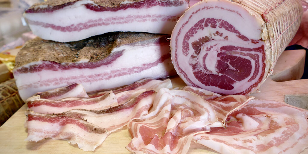 Salumi d’Italia: la pancetta e le sue forme