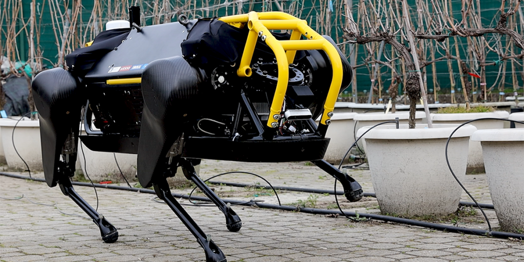 In arrivo il robot quadrupede che pota le viti