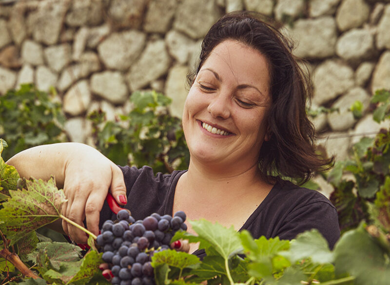 Lucia Monti e i vini ischitani di Cantine Tommasone