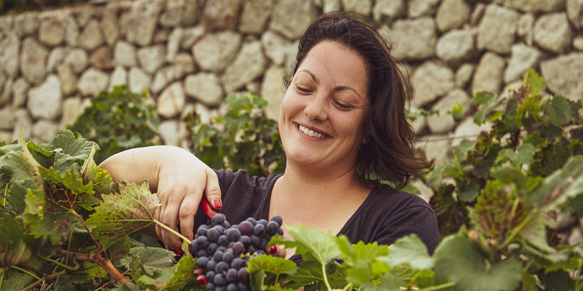 Lucia Monti e i vini ischitani di Cantine Tommasone