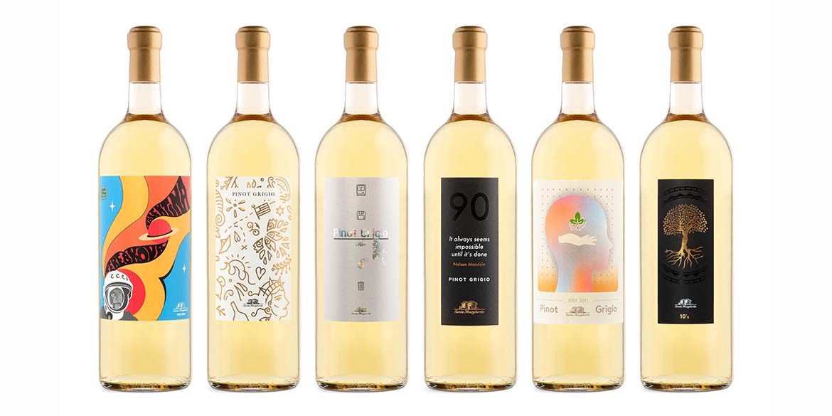 Santa Margherita: la capsule collection del Pinot grigio Impronta del Fondatore