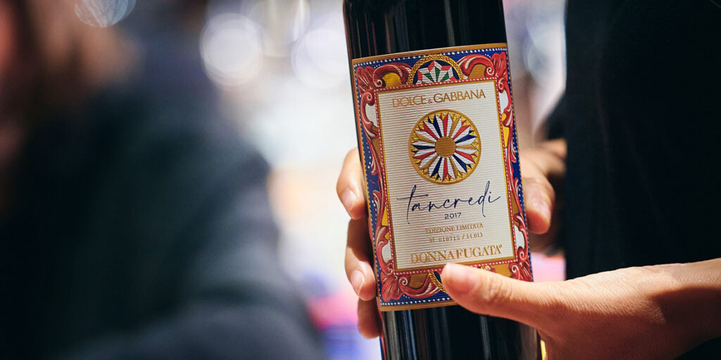Donnafugata: la nuova edizione limitata del Tancredi by Dolce&Gabbana