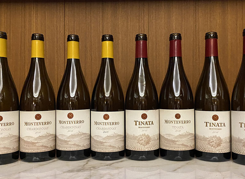 Monteverro: metti una sera a cena tre annate (+1) di Chardonnay e di Tinata