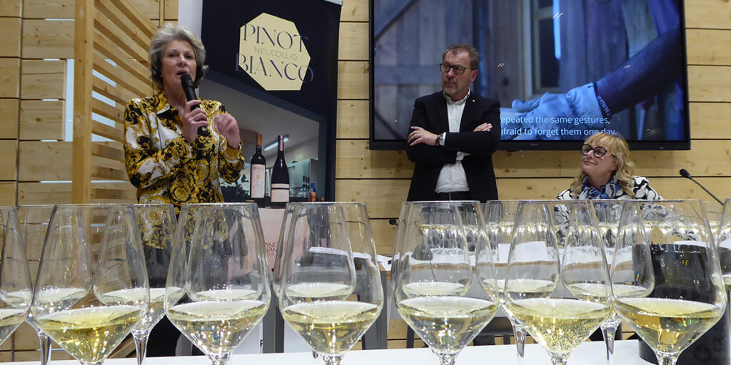 Pinot bianco nel Collio finalmente in Rete