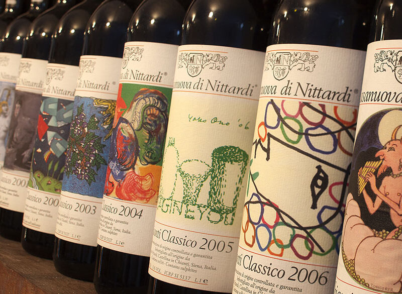 Chianti Classico Casanuova di Nittardi: per il 40° l’etichetta artistica diventa un premio internazionale
