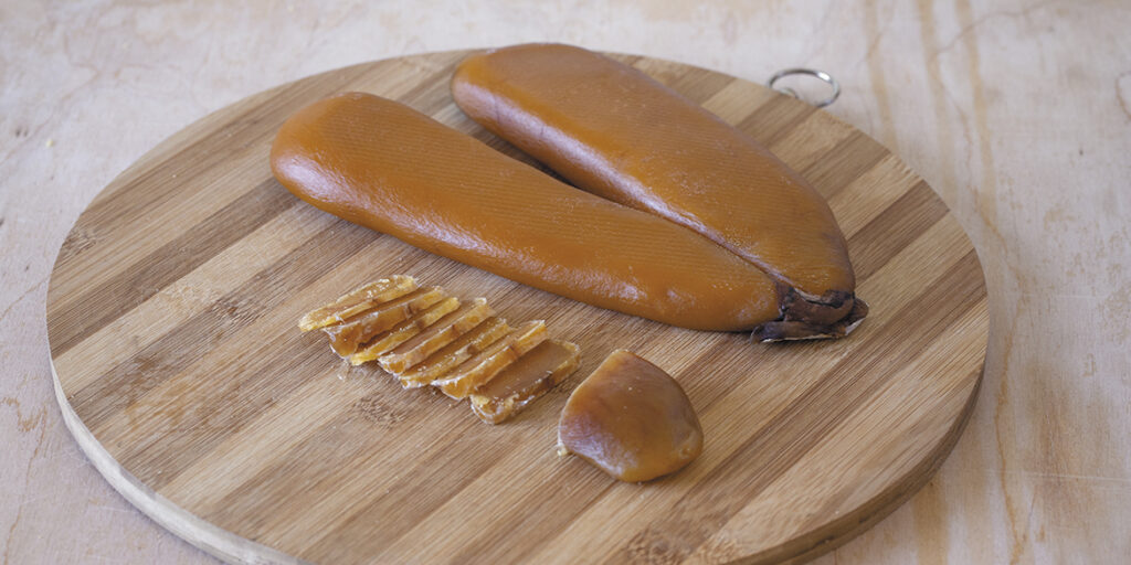 Bottarga, ogni fettina è un concentrato di mare
