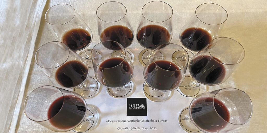 Tenuta di Capezzana festeggia i 40 anni di Ghiaie della Furba con una verticale memorabile