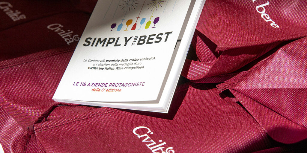 Simply the best: in alto 1.000 calici per brindare con i vini più premiati d’Italia
