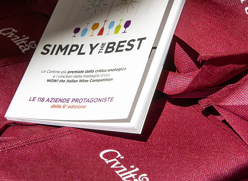Simply the best: in alto 1.000 calici per brindare con i vini più premiati d’Italia