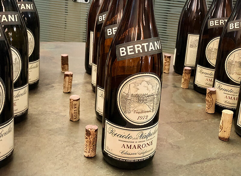Sei annate di Amarone Classico Bertani “esuberanti”
