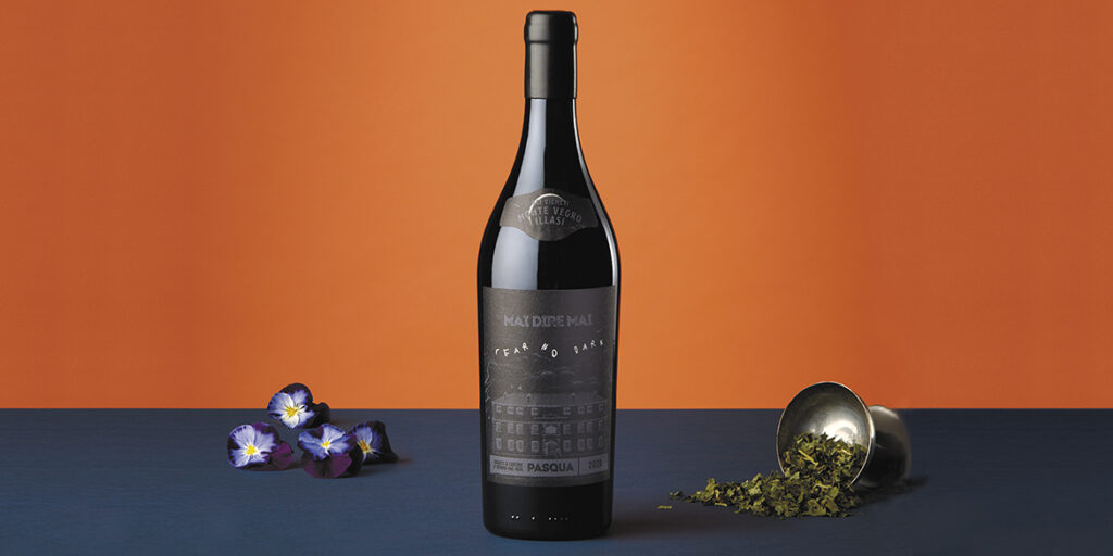 Pasqua Vini, con Fear No Dark non ha paura di osare