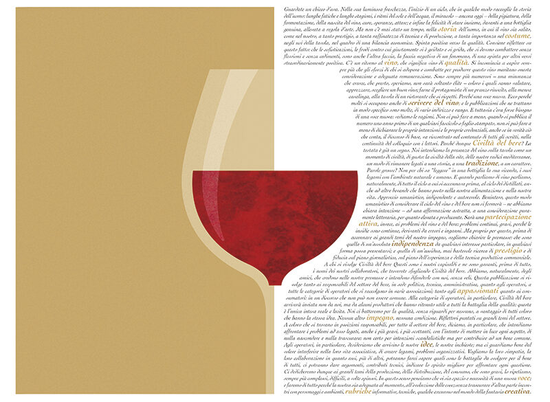50 anni di storia del vino: da alimento a buon mercato a prodotto di culto