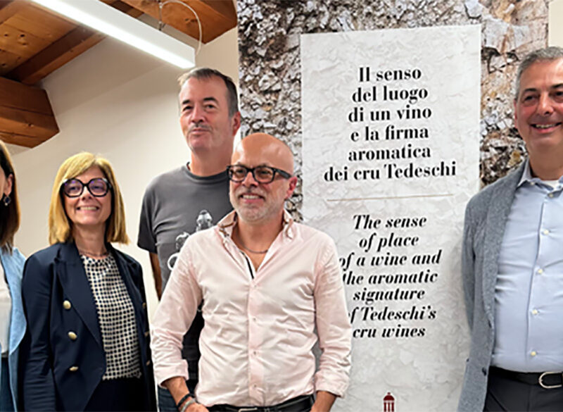 Il senso del luogo di origine e la firma aromatica secondo Tedeschi