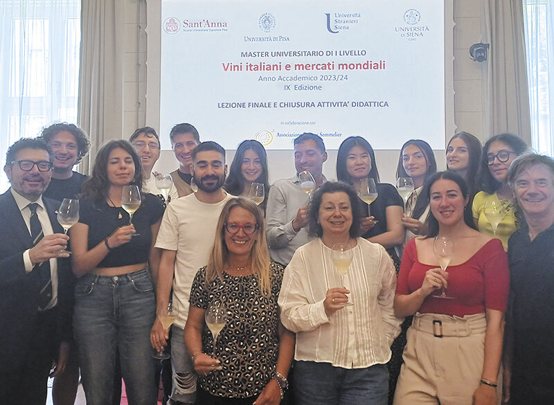Vini italiani e mercati mondiali: la X edizione del Master alla Scuola Superiore Sant’Anna di Pisa